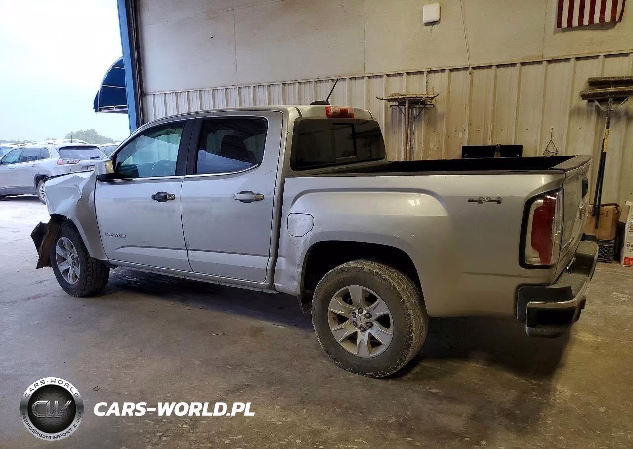 2016 GMC Canyon Sle VIN:1GTG6CE37G1167316 - 2