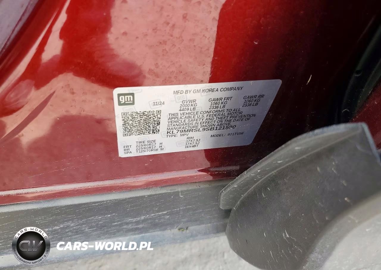 2025 Chevrolet Trailblazer Lt VIN:KL79MRSL9SB121590 - 13