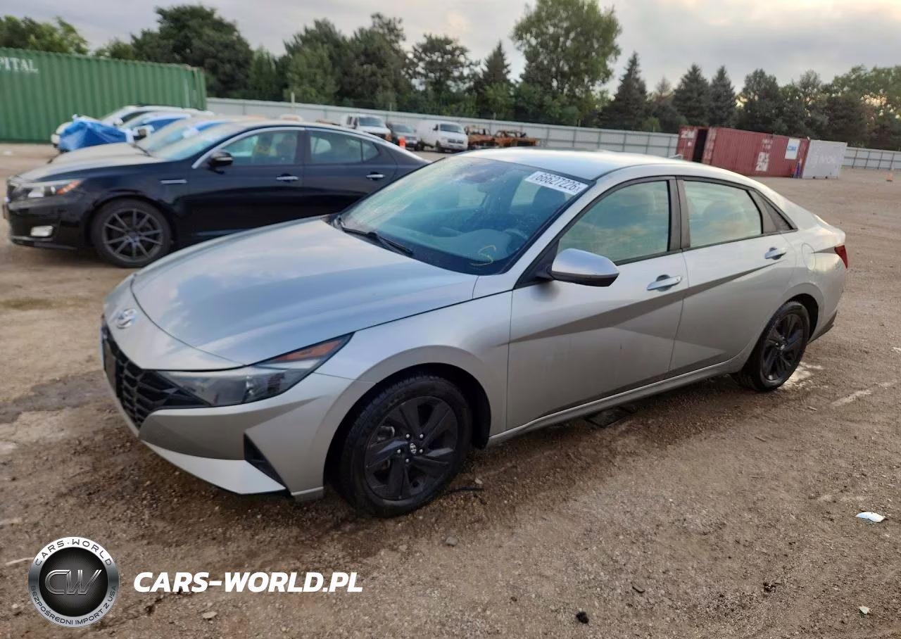 2021 Hyundai Elantra Sel VIN:5NPLS4AG1MH016906 - 1