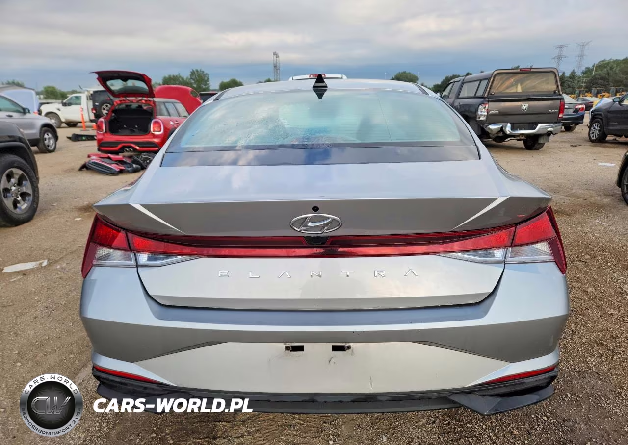 2021 Hyundai Elantra Sel VIN:5NPLS4AG1MH016906 - 6