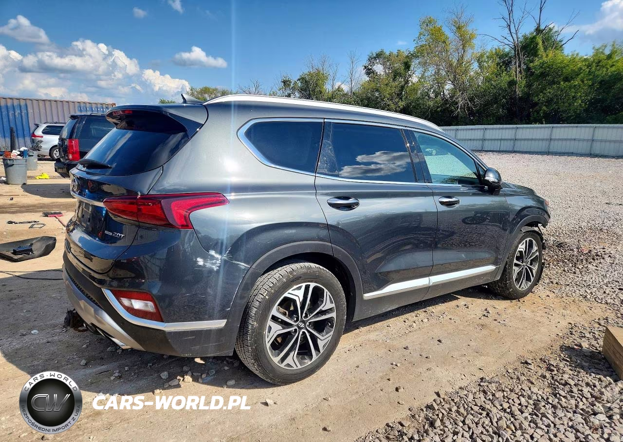 2019 Hyundai Santa Fe Ultimate 2.0T VIN:5NMS5CAA6KH065327 - 3
