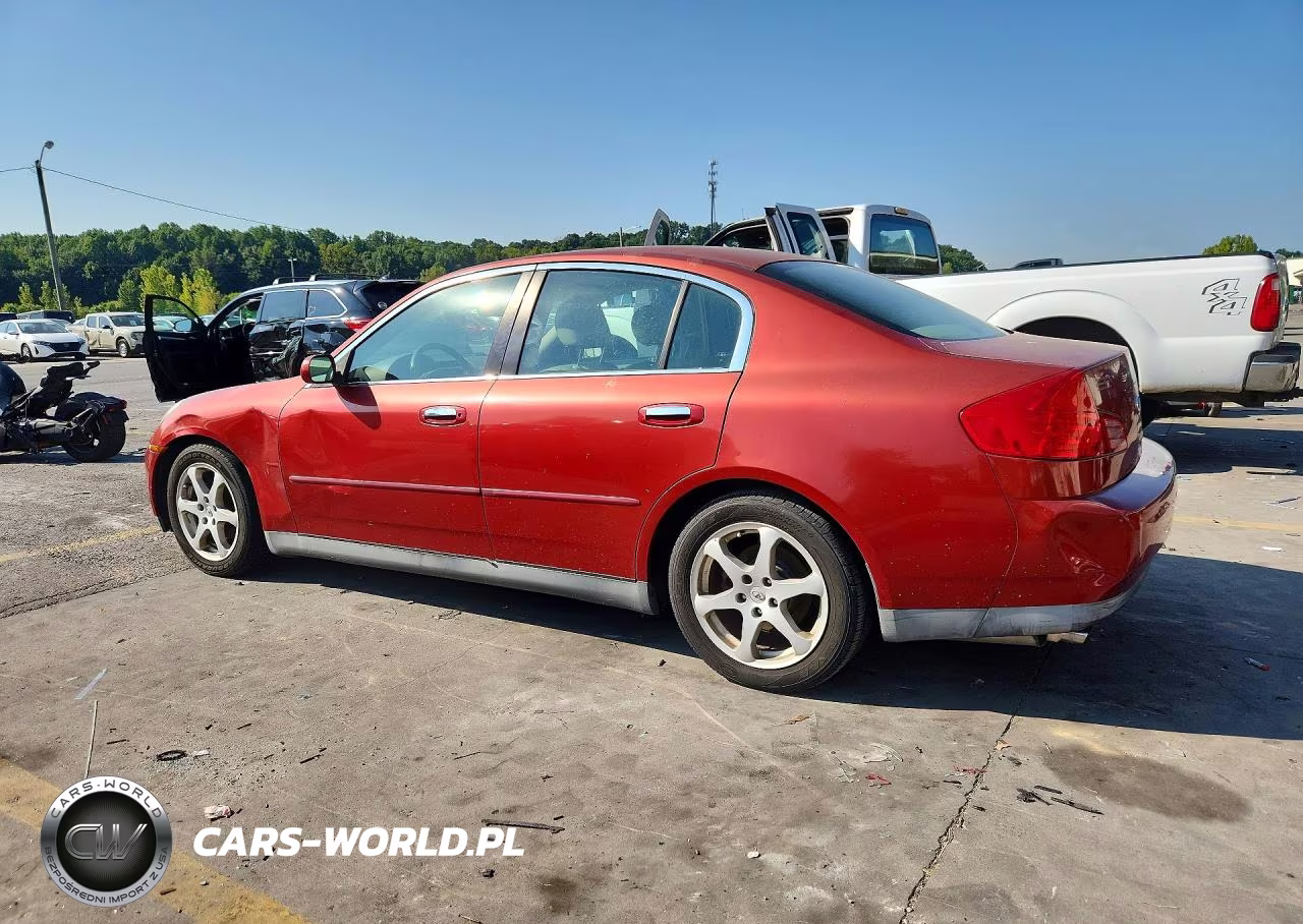 2003 Infiniti G35 Base VIN:JNKCV51E23M018145 - 2