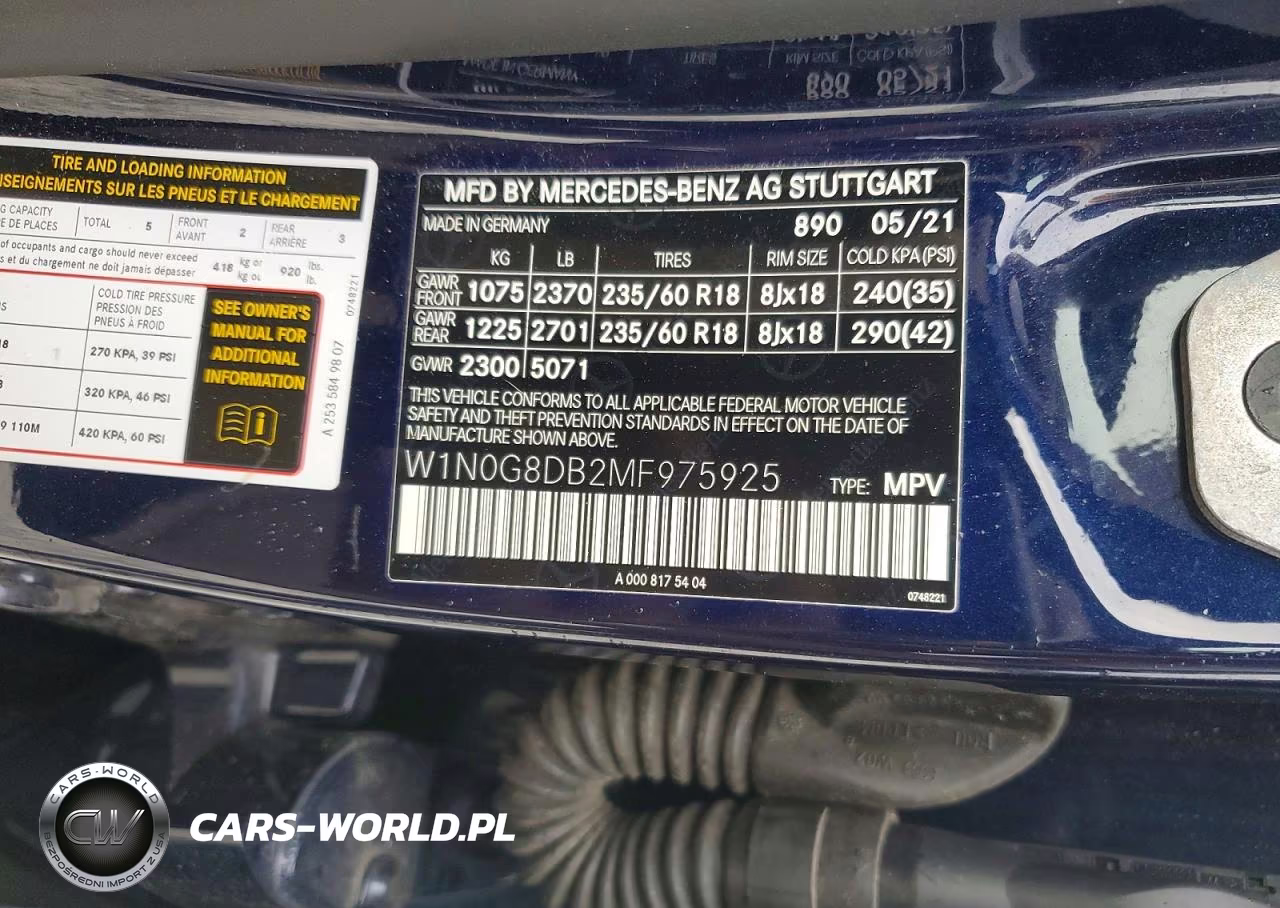 2021 Mercedes-Benz Glc 300 VIN:W1N0G8DB2MF975925 - 13
