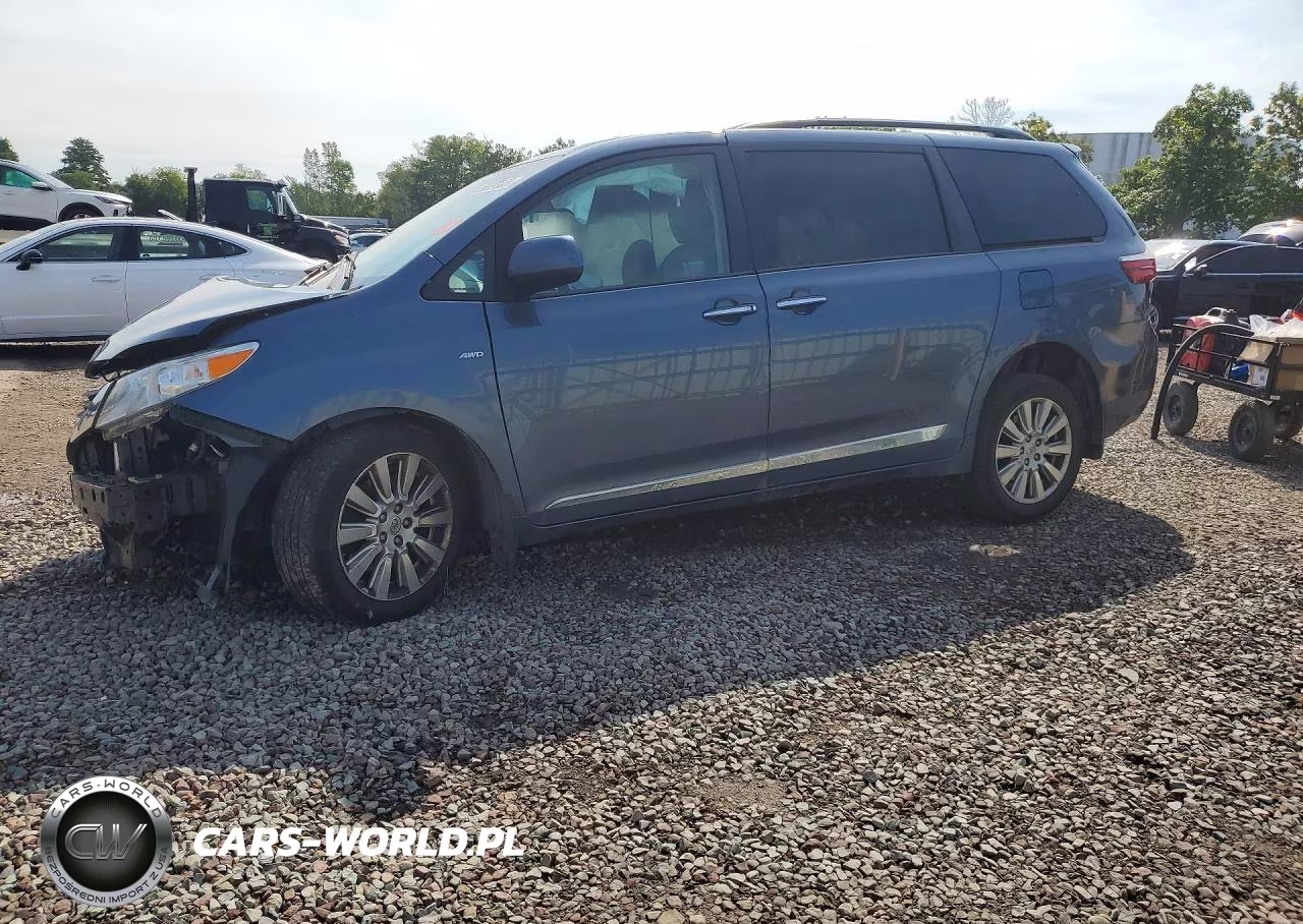 2017 Toyota Sienna Xle 7-Passenger VIN:5TDDZ3DC2HS183438 - 1