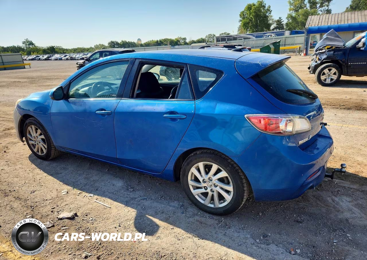 2012 Mazda 3 I VIN:JM1BL1M71C1517237 - 2