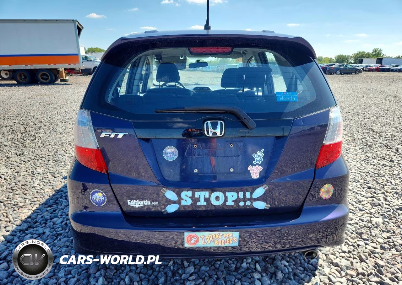 2009 Honda Fit Sport VIN:JHMGE88479S011180 - 6
