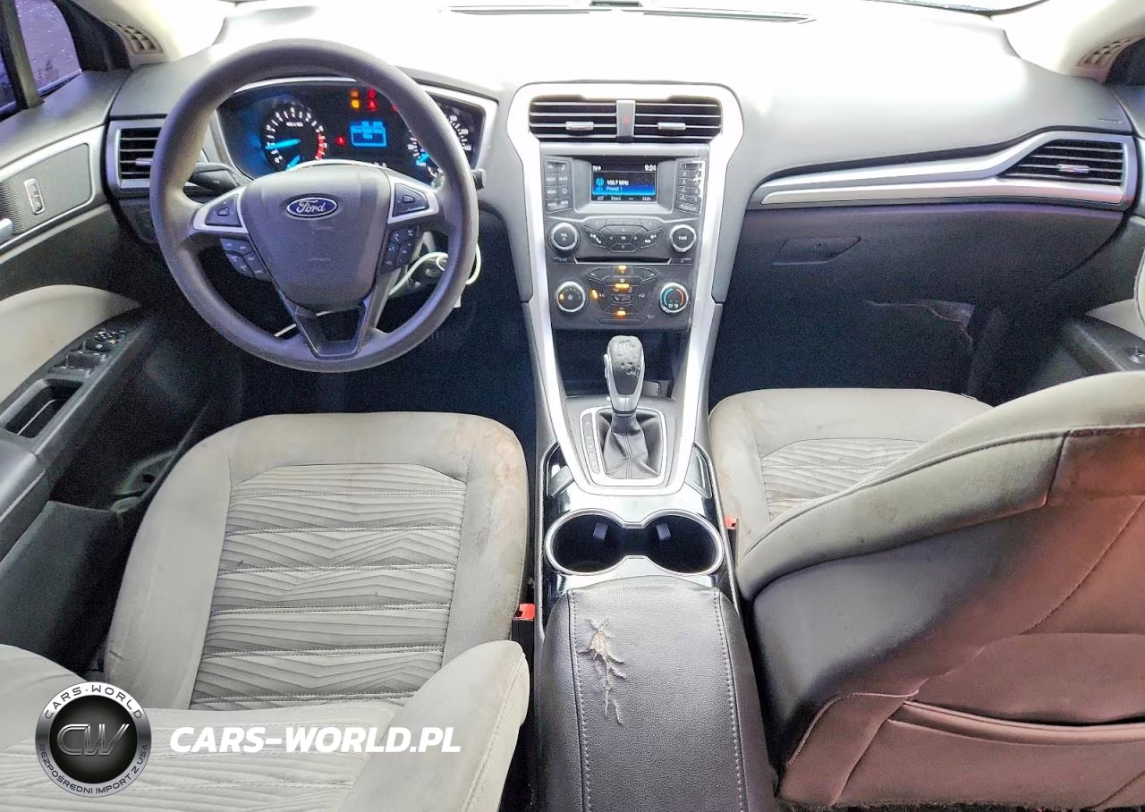 2016 Ford Fusion S VIN:3FA6P0G78GR110982 - 8