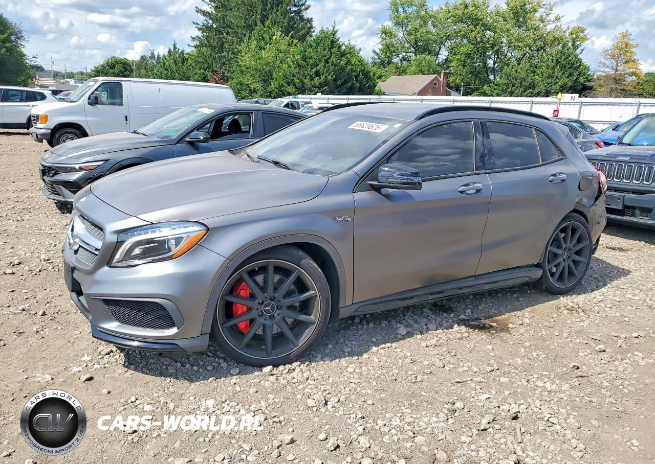 2015 Mercedes-Benz Gla 45 Amg VIN:WDDTG5CB5FJ115110 - 1