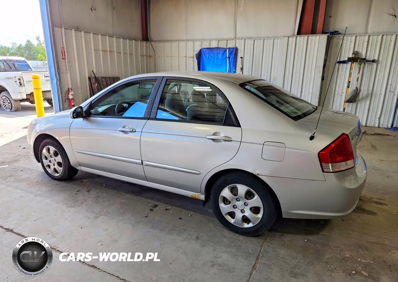 2009 Kia Spectra Lx VIN:KNAFE221X95620557 - 2