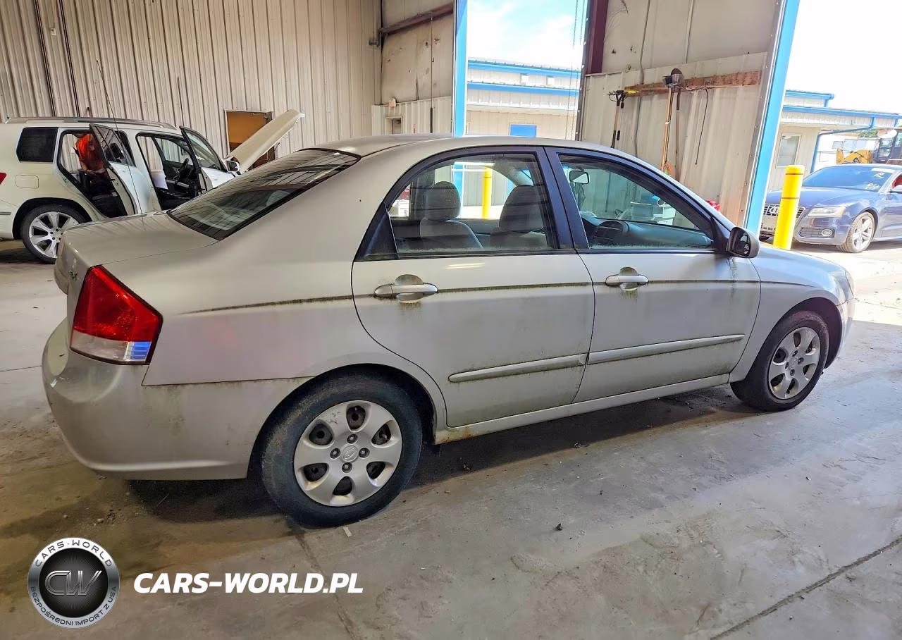 2009 Kia Spectra Lx VIN:KNAFE221X95620557 - 3