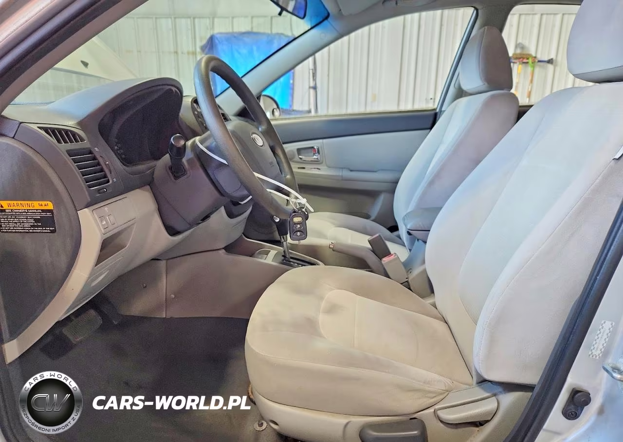 2009 Kia Spectra Lx VIN:KNAFE221X95620557 - 7