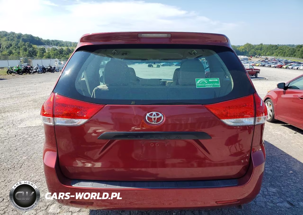 2013 Toyota Sienna L 7-Passenger VIN:5TDZK3DC0DS346544 - 6
