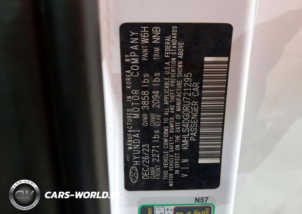 2024 Hyundai Elantra Sel VIN:KMHLS4DG0RU721295 - 12