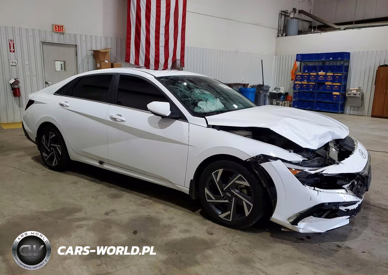 2024 Hyundai Elantra Sel VIN:KMHLS4DG0RU721295 - 4