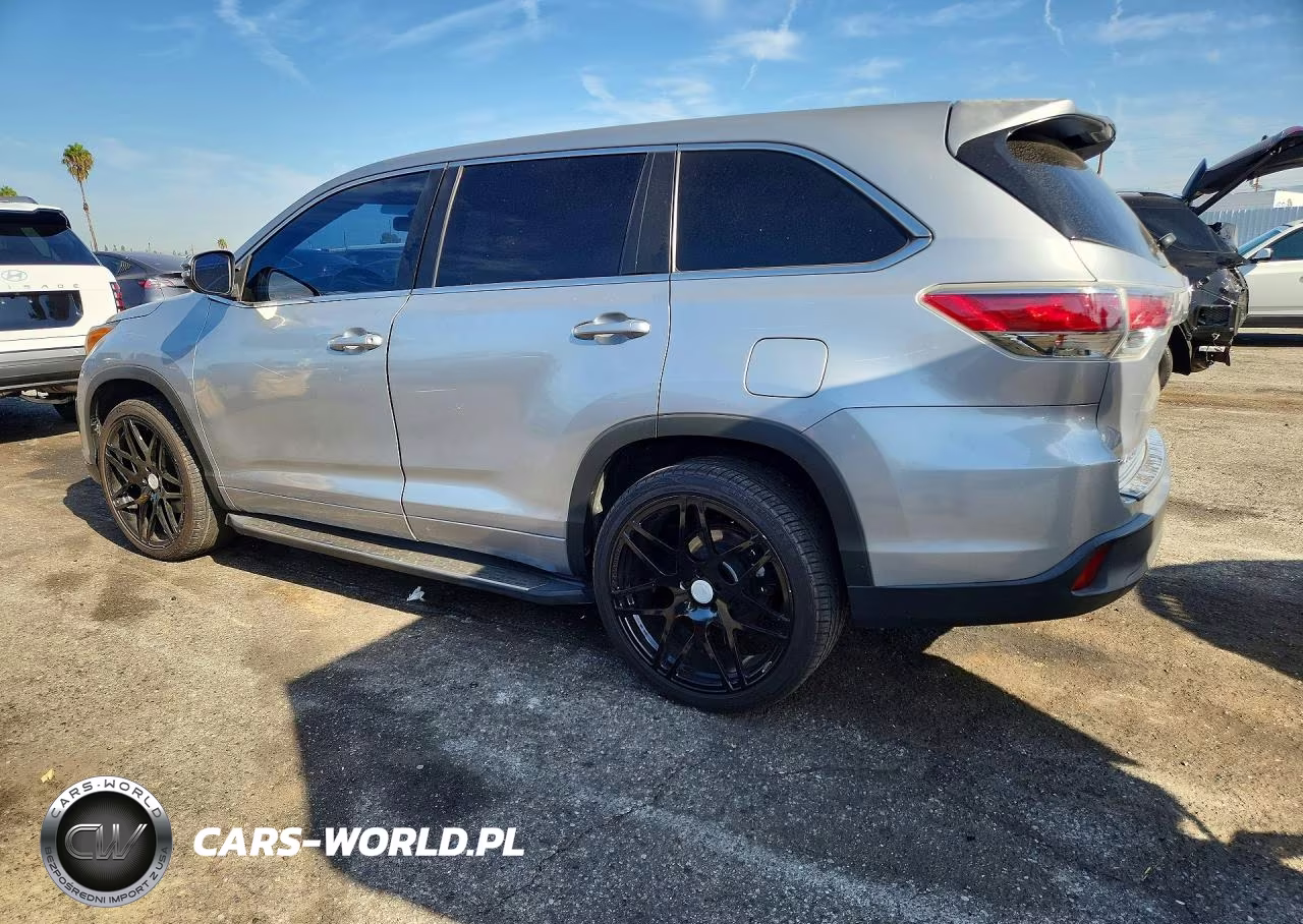 2014 Toyota Highlander Le VIN:5TDZARFH3ES004876 - 2
