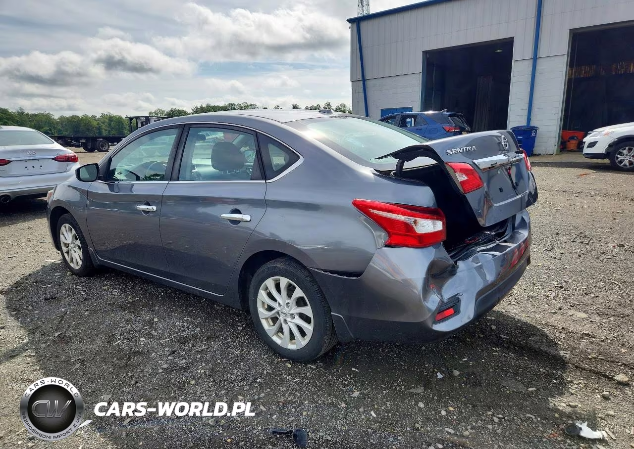 2018 Nissan Sentra Sv VIN:3N1AB7AP7JL630432 - 2