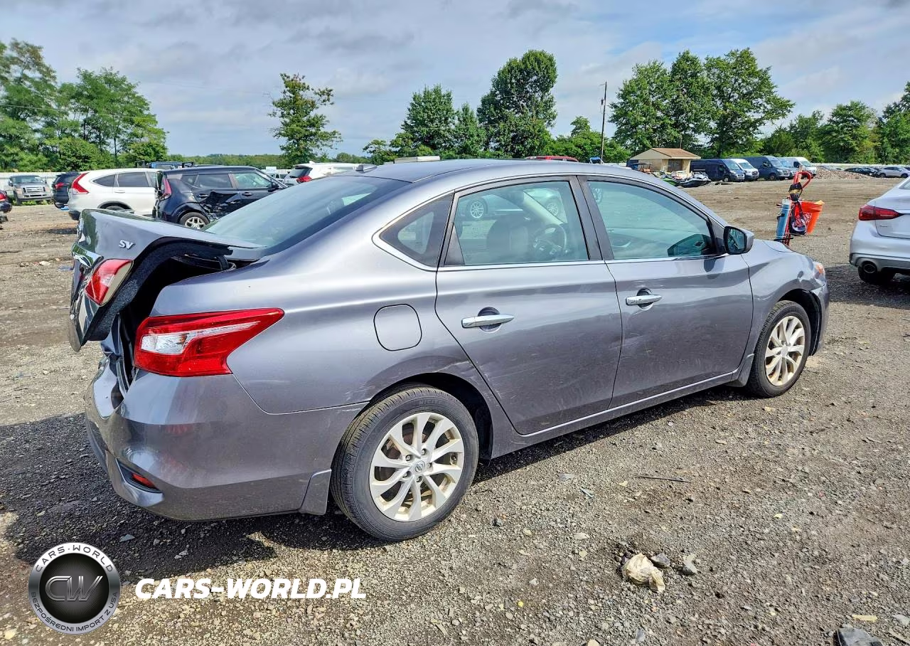 2018 Nissan Sentra Sv VIN:3N1AB7AP7JL630432 - 3