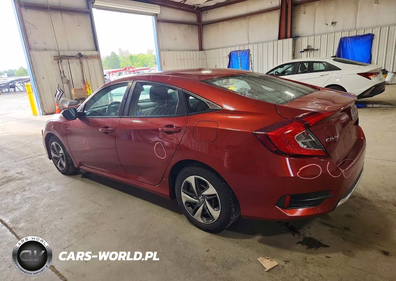 2019 Honda Civic Lx VIN:2HGFC2F6XKH534471 - 2