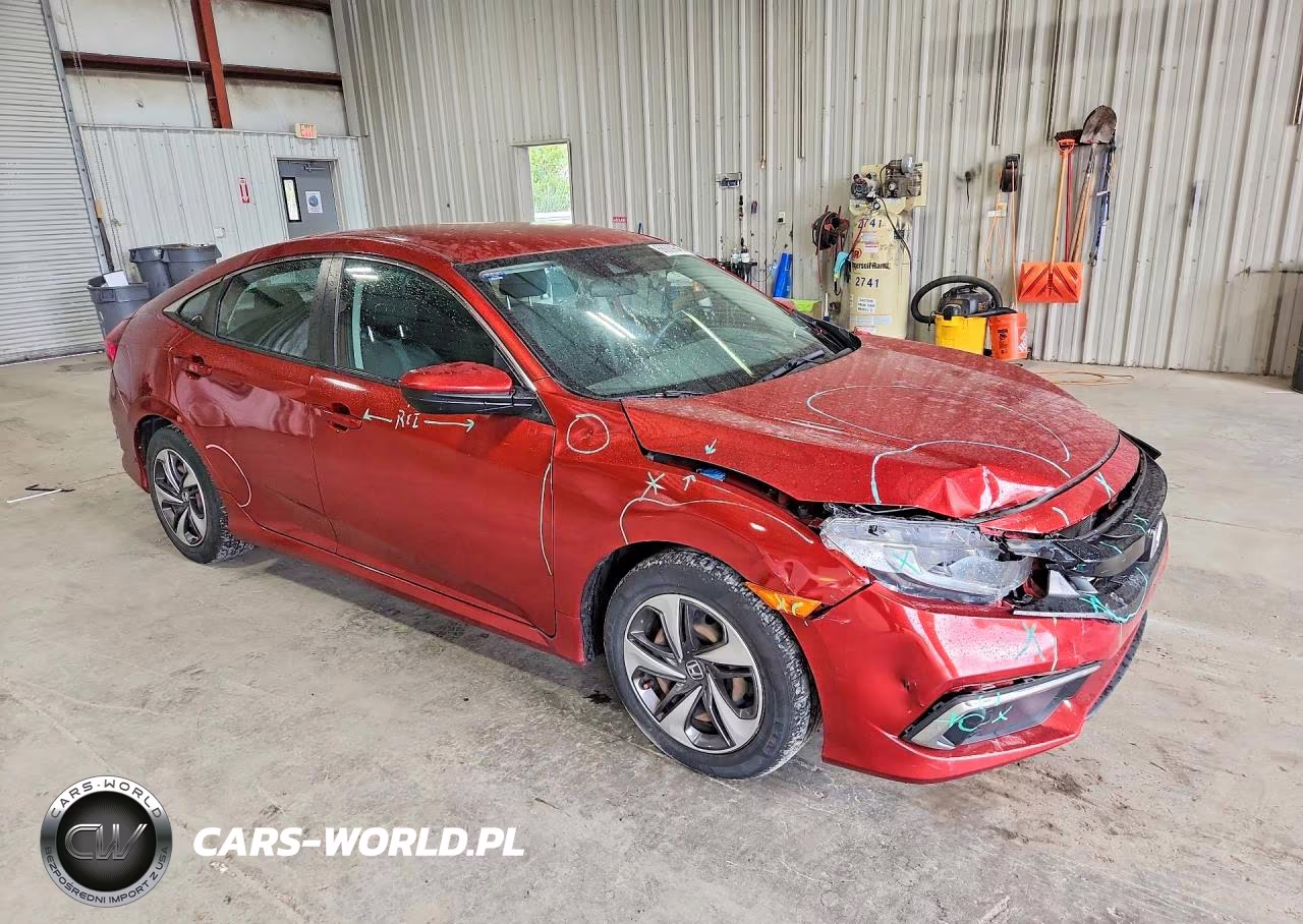 2019 Honda Civic Lx VIN:2HGFC2F6XKH534471 - 4