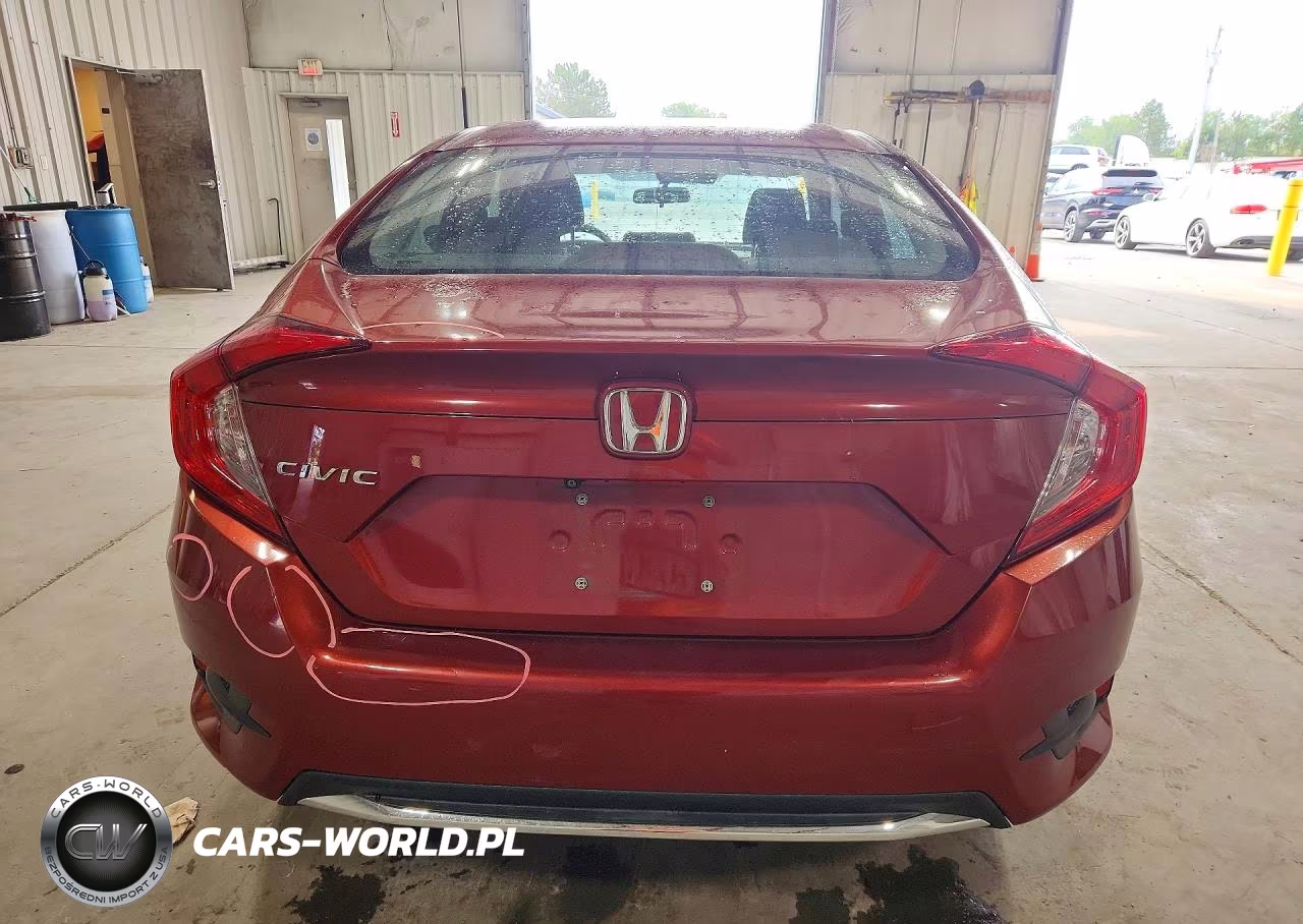 2019 Honda Civic Lx VIN:2HGFC2F6XKH534471 - 6