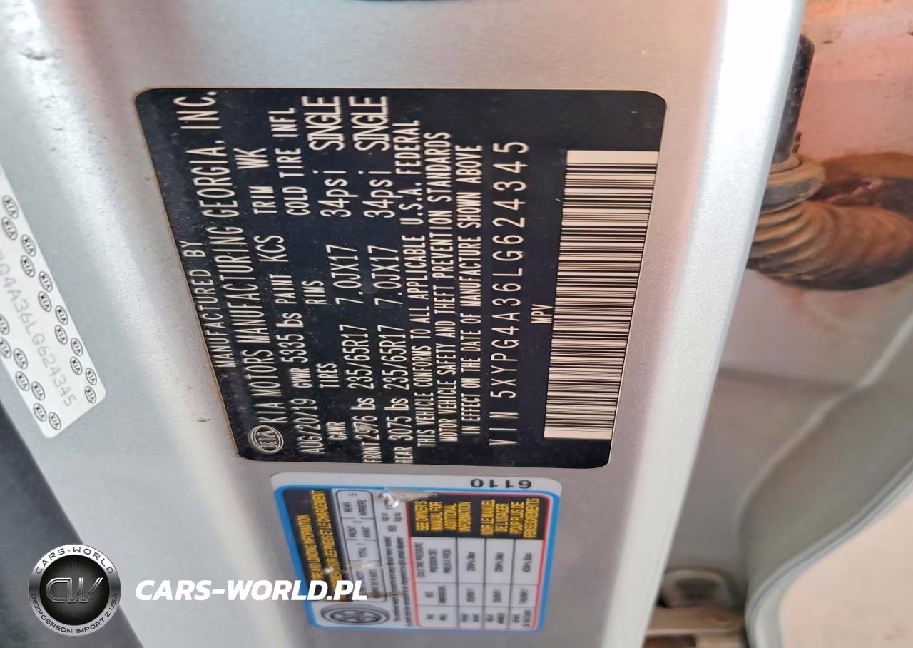2020 Kia Sorento Lx VIN:5XYPG4A36LG624345 - 12