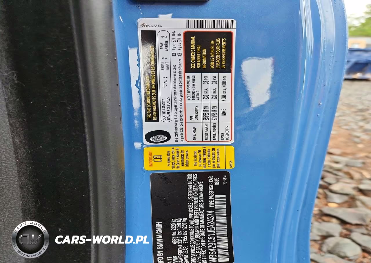 2018 BMW M4 VIN:WBS4Z9C51JEA24374 - 13