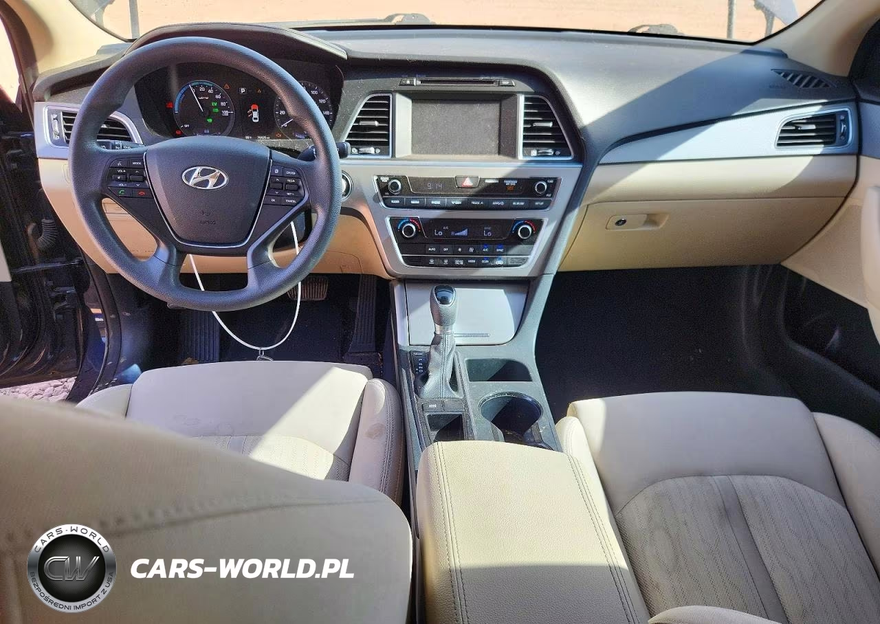 2017 Hyundai Sonata Hybrid Se VIN:KMHE24L36HA067779 - 8