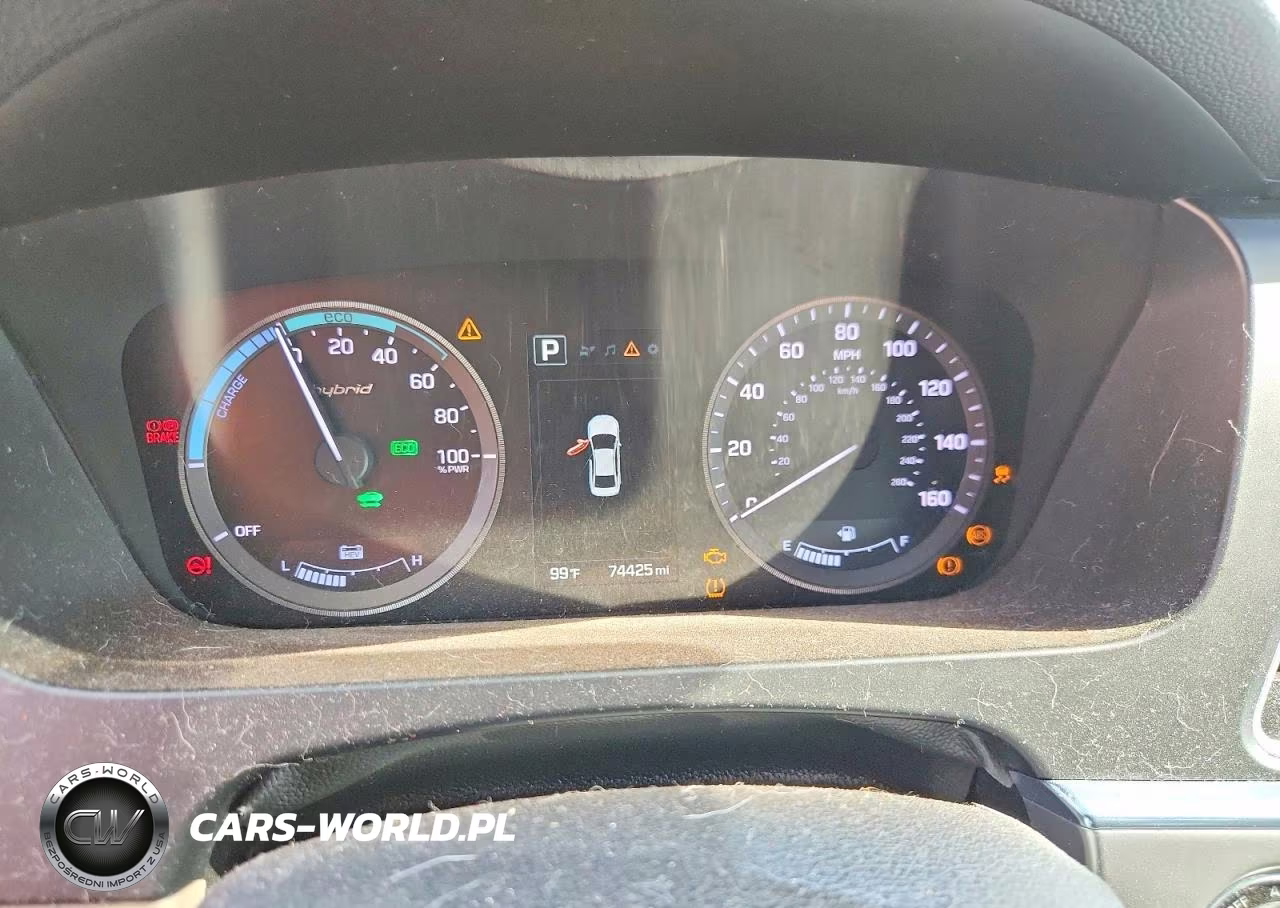 2017 Hyundai Sonata Hybrid Se VIN:KMHE24L36HA067779 - 9