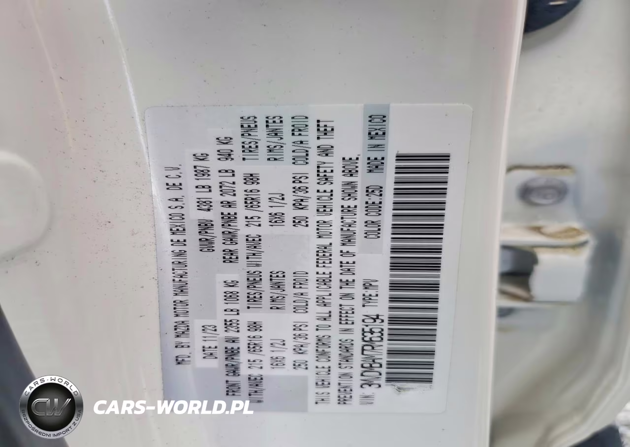 2024 Mazda Cx-30 VIN:3MVDMBAM7RM635194 - 14