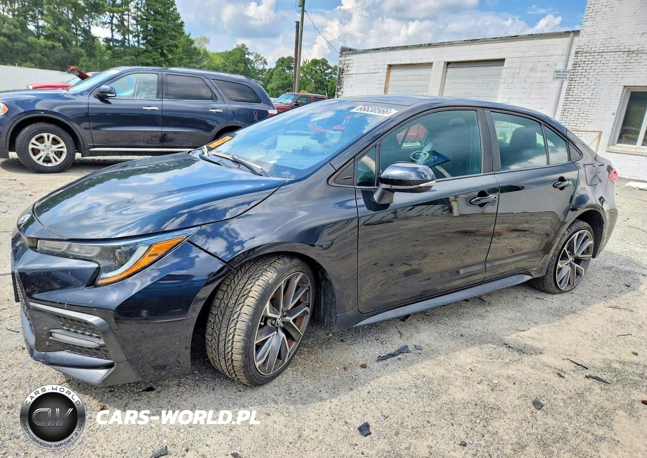 2021 Toyota Corolla Se VIN:5YFS4MCE1MP078438 - 1