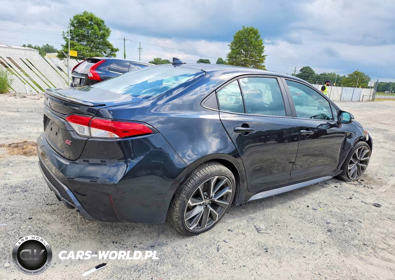 2021 Toyota Corolla Se VIN:5YFS4MCE1MP078438 - 3