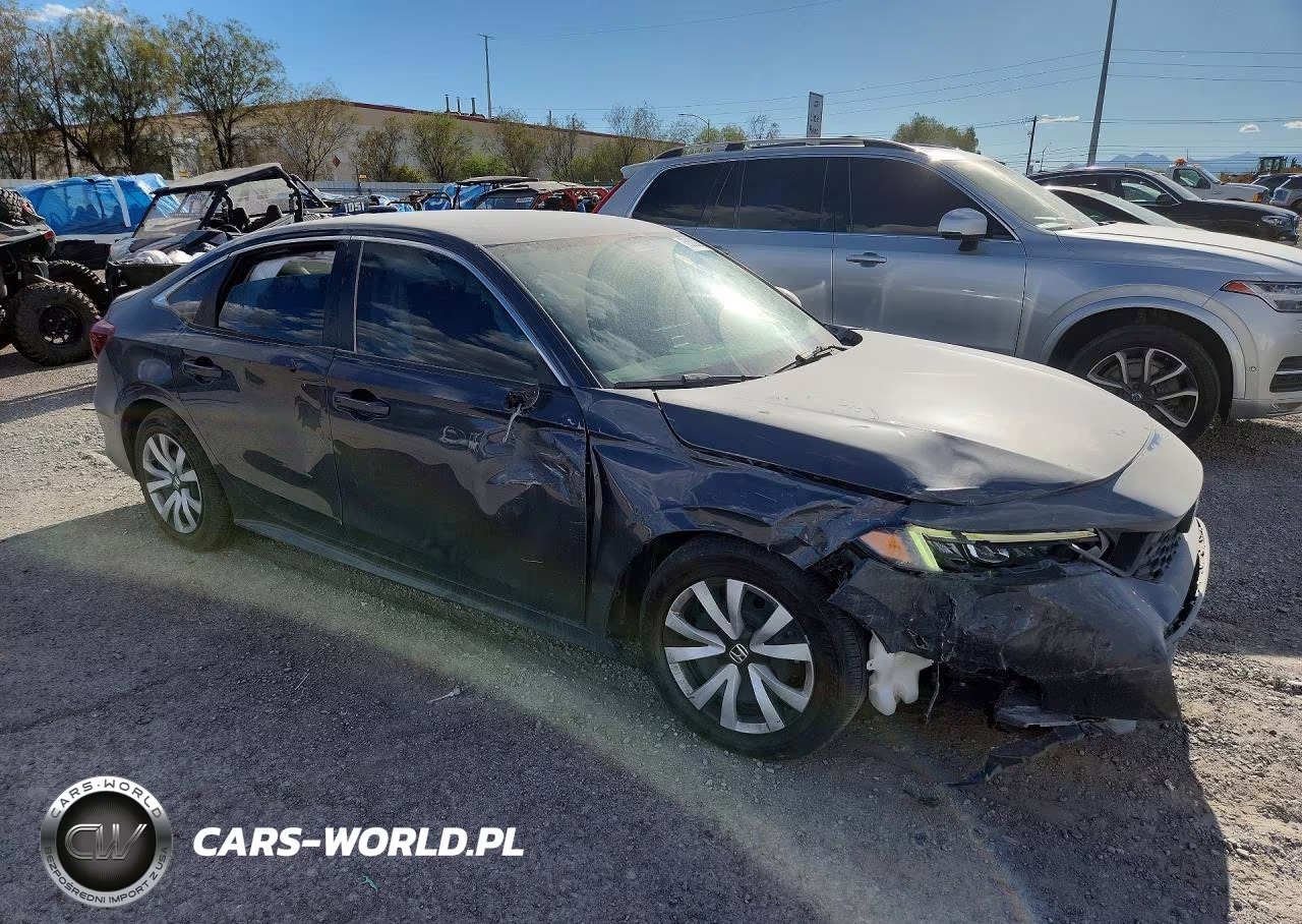 2026 Honda Civic Lx VIN:2HGFE2F24TH590687 - 4