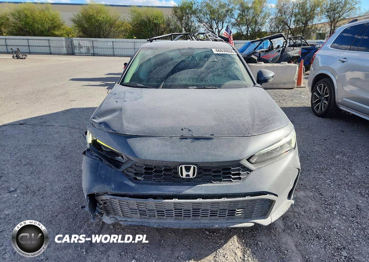 2026 Honda Civic Lx VIN:2HGFE2F24TH590687 - 5