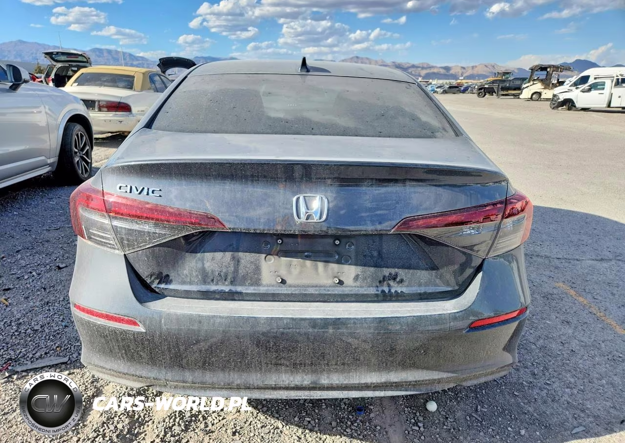2026 Honda Civic Lx VIN:2HGFE2F24TH590687 - 6