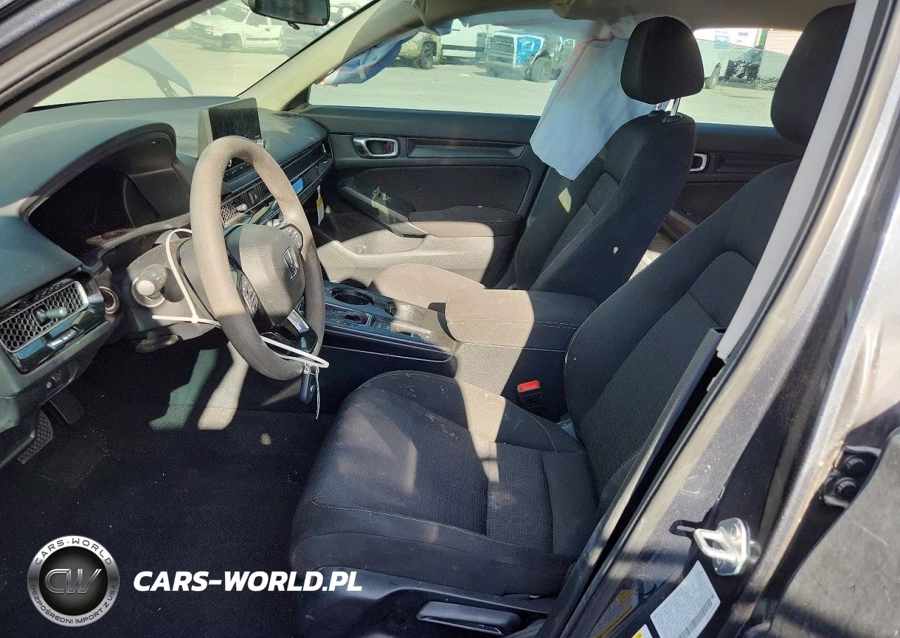 2026 Honda Civic Lx VIN:2HGFE2F24TH590687 - 7