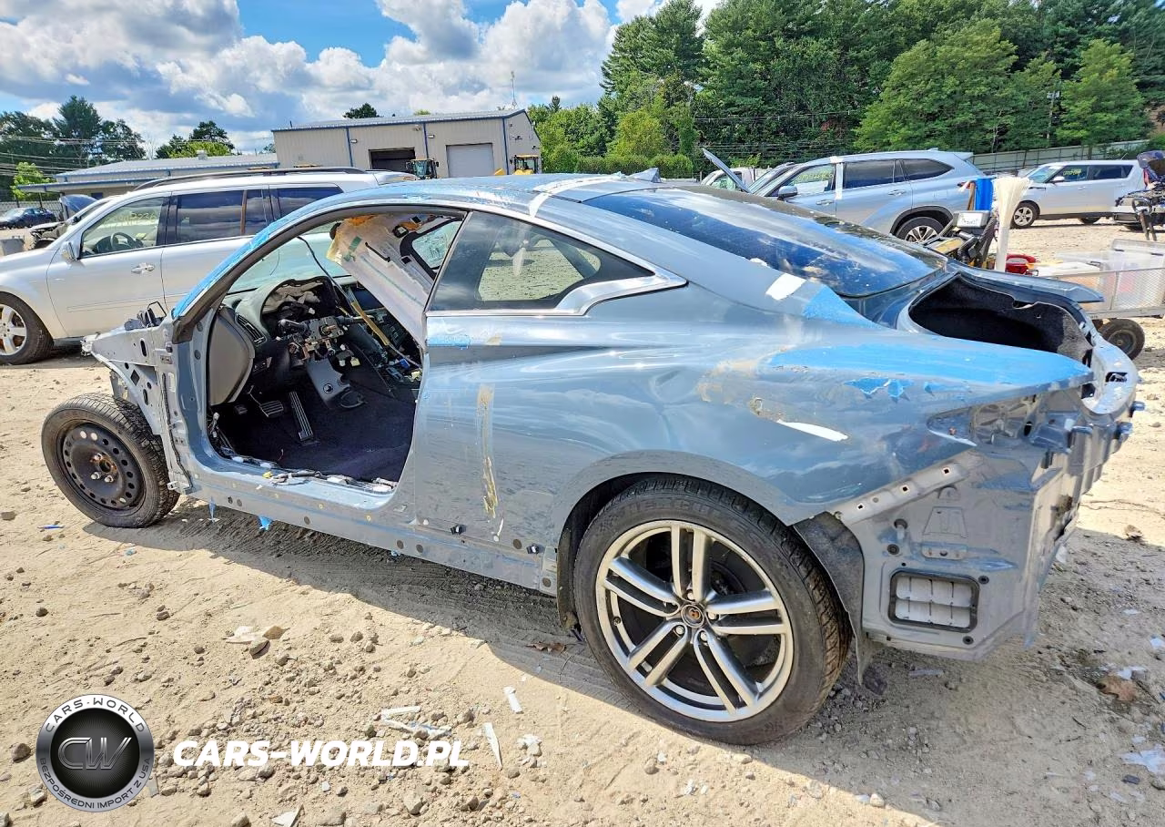 2022 Infiniti Q60 Red Sport 400 VIN:JN1FV7LK6NM660127 - 2