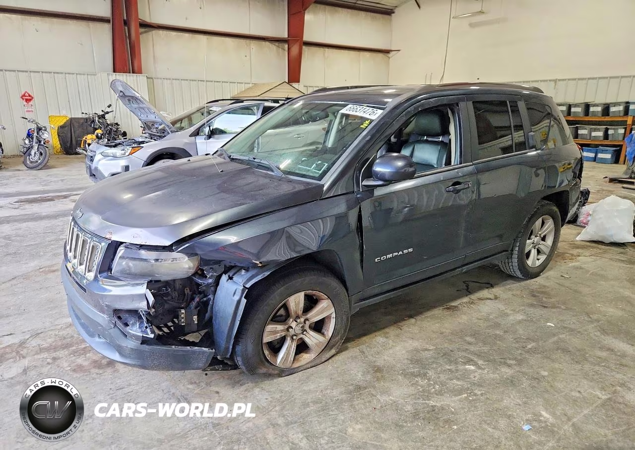 2014 Jeep Compass Latitude VIN:1C4NJDEB4ED892225 - 1