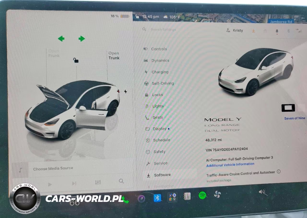 2023 Tesla Model Y VIN:7SAYGDEE4PA112404 - 9
