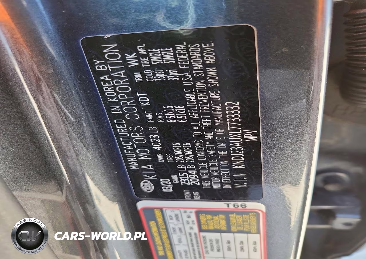 2020 Kia Soul S VIN:KNDJ23AUXL7733332 - 12
