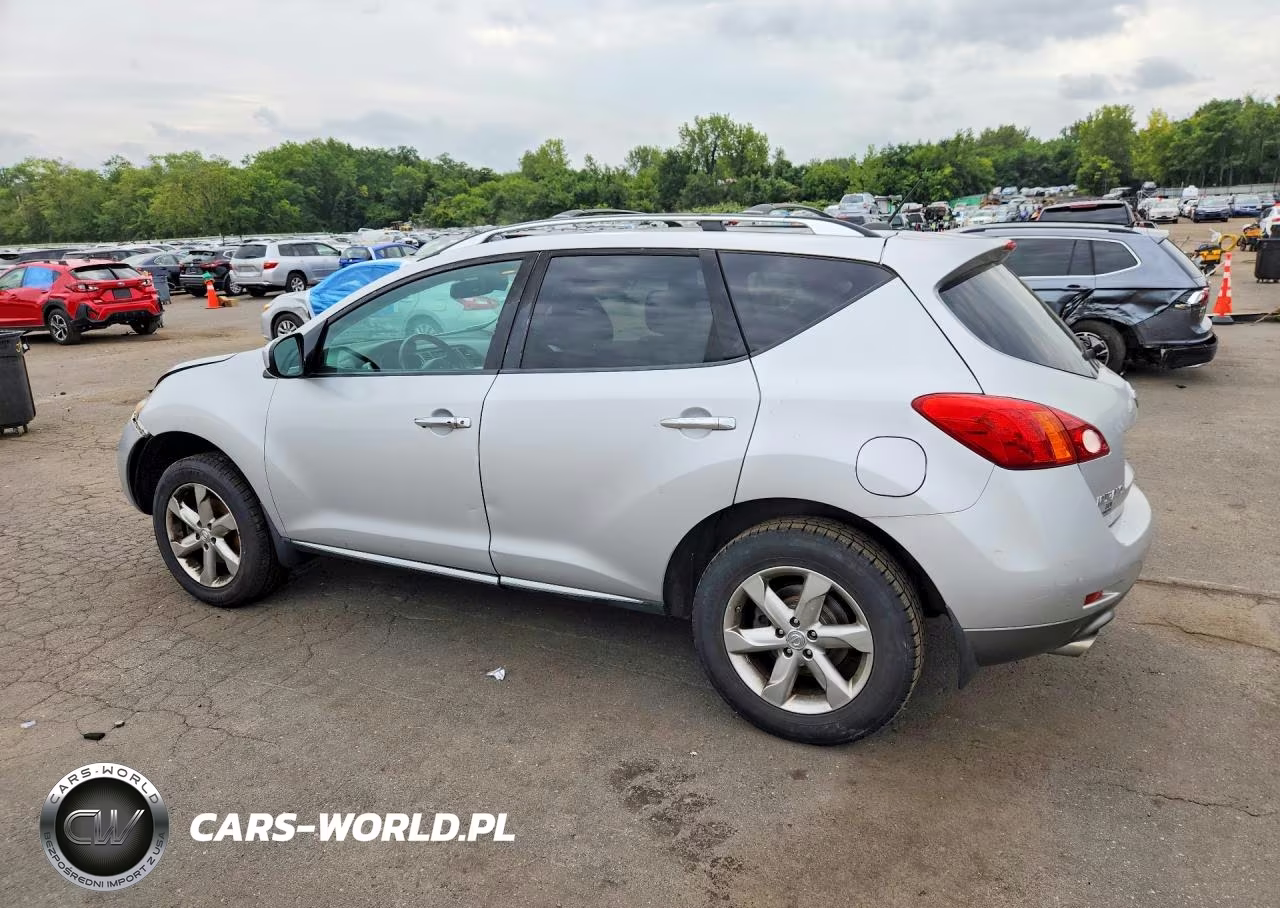 2010 Nissan Murano S VIN:JN8AZ1MW5AW123780 - 2