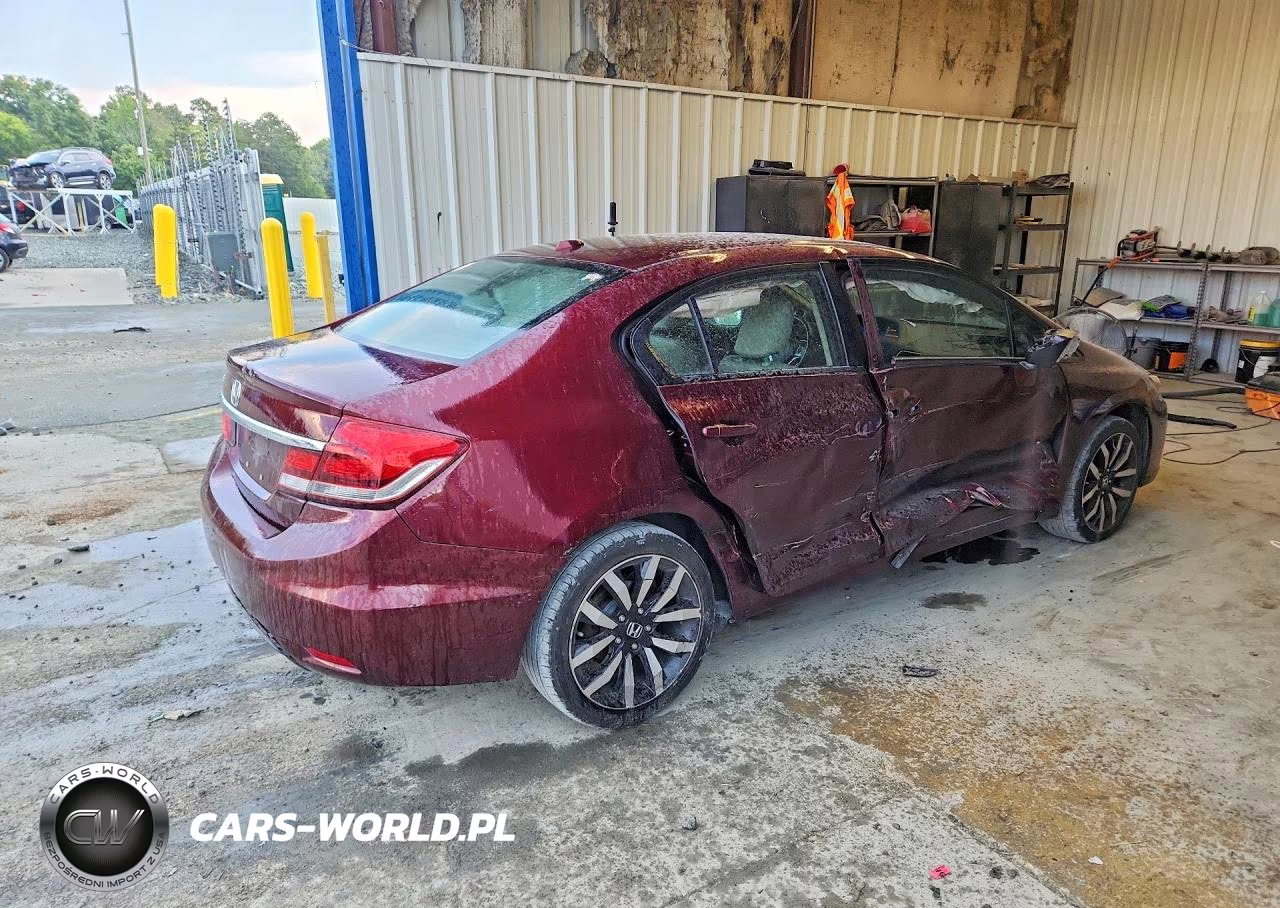 2014 Honda Civic Exl VIN:19XFB2F93EE022367 - 3