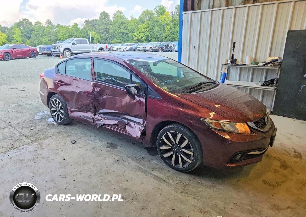 2014 Honda Civic Exl VIN:19XFB2F93EE022367 - 4