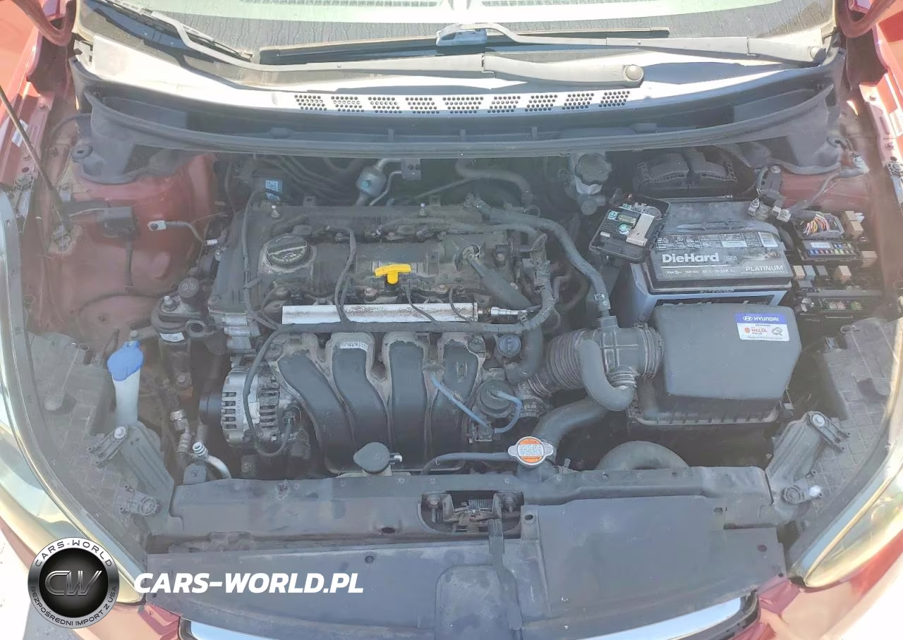 2012 Hyundai Elantra Gls VIN:KMHDH4AE3CU199078 - 11