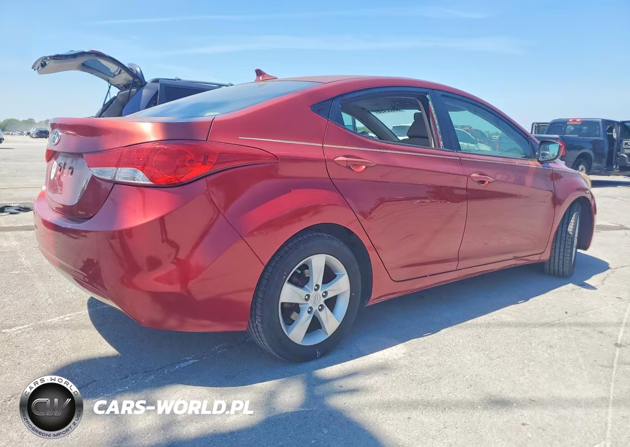 2012 Hyundai Elantra Gls VIN:KMHDH4AE3CU199078 - 3