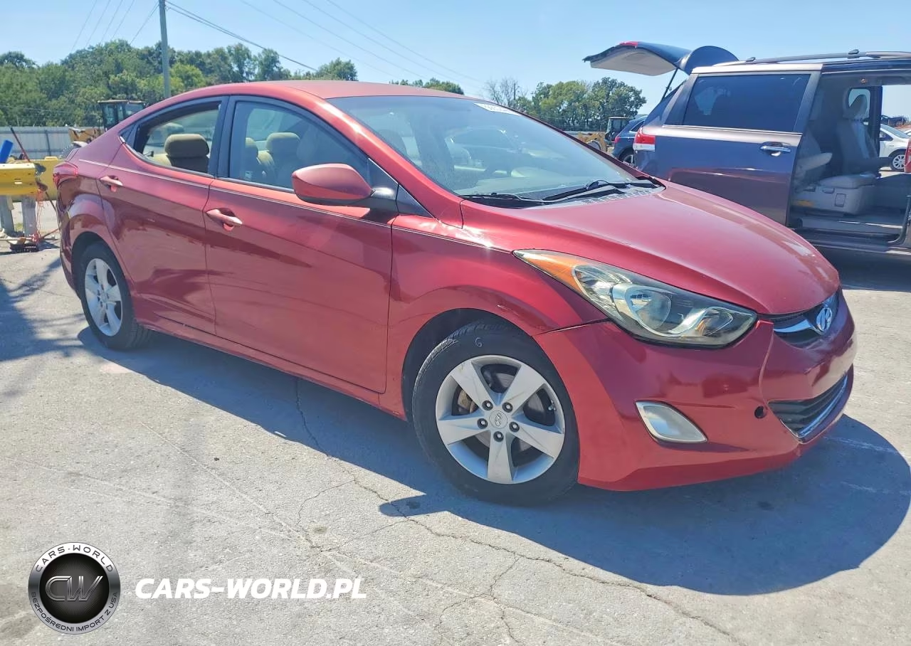 2012 Hyundai Elantra Gls VIN:KMHDH4AE3CU199078 - 4