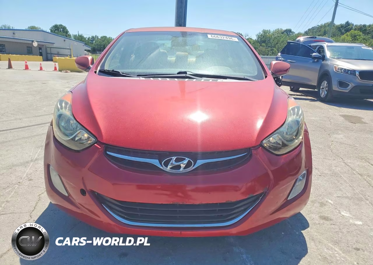 2012 Hyundai Elantra Gls VIN:KMHDH4AE3CU199078 - 5