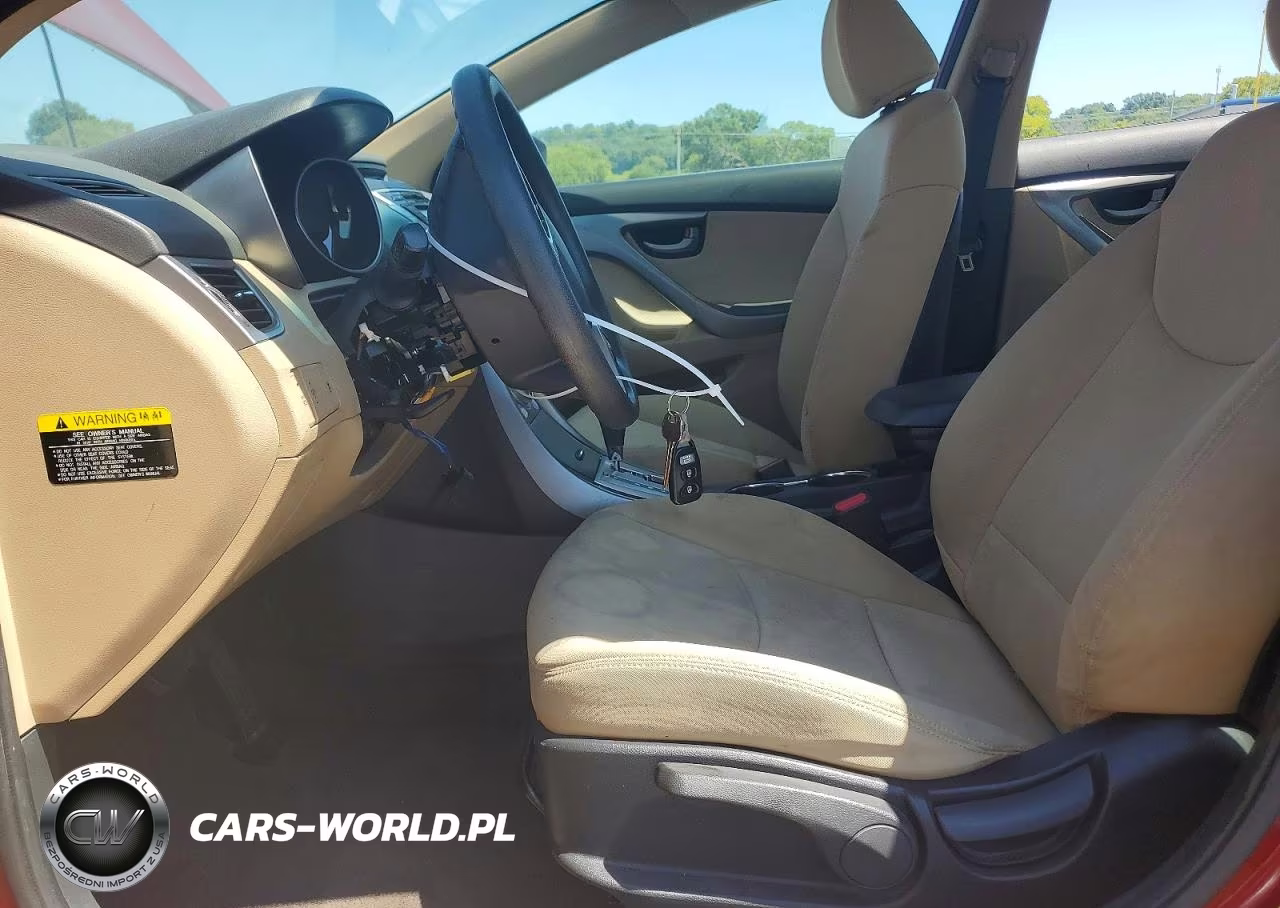 2012 Hyundai Elantra Gls VIN:KMHDH4AE3CU199078 - 7