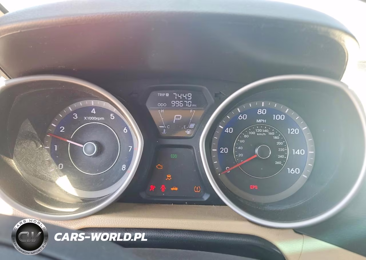 2012 Hyundai Elantra Gls VIN:KMHDH4AE3CU199078 - 9
