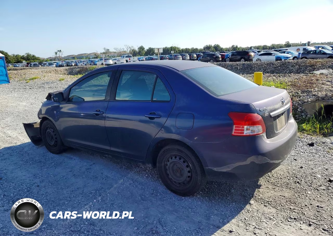 2008 Toyota Yaris Base VIN:JTDBT923X81230419 - 2