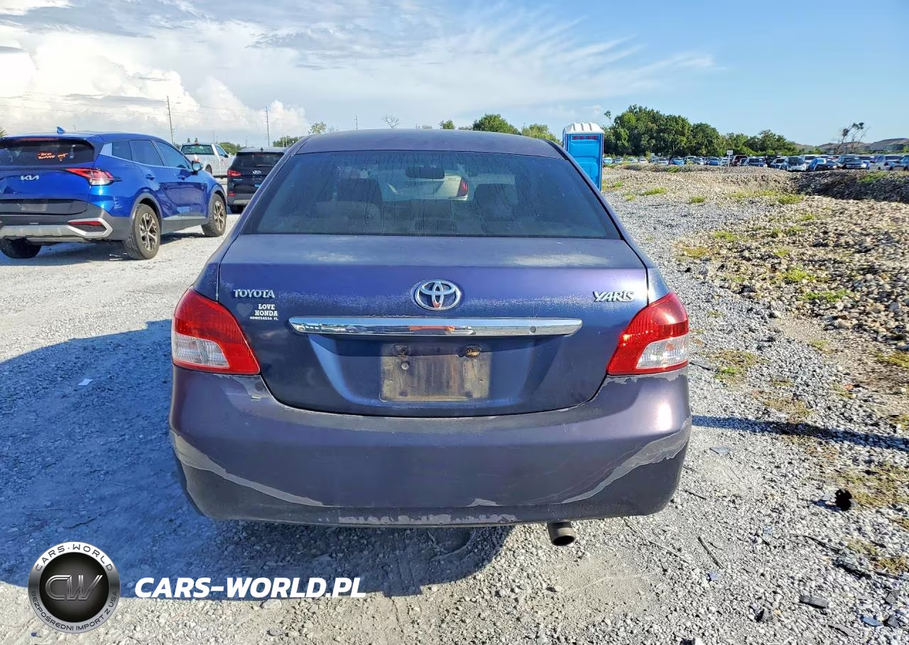2008 Toyota Yaris Base VIN:JTDBT923X81230419 - 6